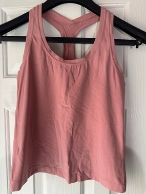 lululemon athletica Pink Racerback Tank Top